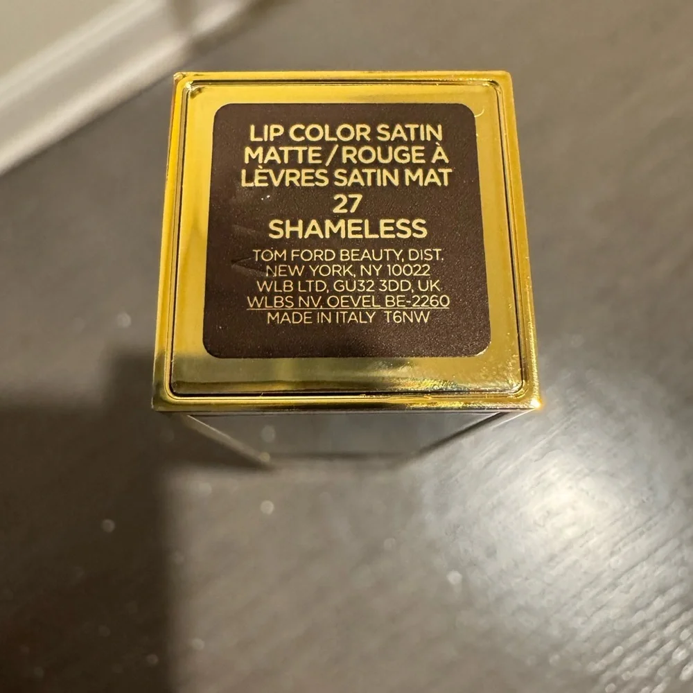 NIB- TOM FORD LIP COLOR SATIN MATTE 027 Shameless